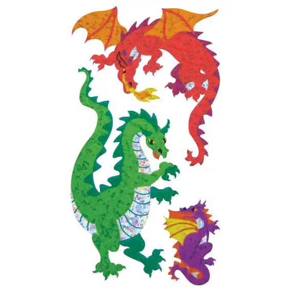 Prismatic Stickers - Fantasy - Dragons - BS7318