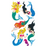 Prismatic Stickers - Fantasy - Mermaids - BS7316