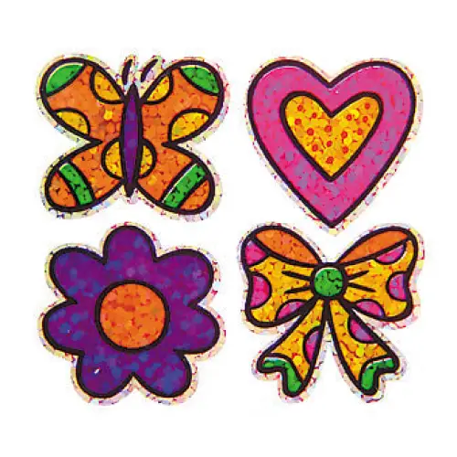 Prismatic Stickers - Flowers Garden Nature - Mini Fun Shapes