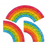 Prismatic Stickers - Flowers Garden Nature - Mini Rainbows -