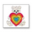 Prismatic Stickers - Hearts / Valentines - Teddy W/ Rainbow 