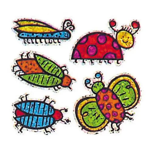 Prismatic Stickers - Insects - Mini bugs - BS7221