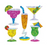 Prismatic Stickers - Just For Fun - Mini Cocktail Drinks - 