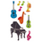 Prismatic Stickers - Music / Dance - Musical Instruments