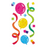 Prismatic Stickers - Party - Balloons / Streamers - BS7008