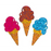 Prismatic Stickers - Party - Ice Cream Cones - BS7120