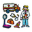 Prismatic Stickers - Professions - Mini Doctor - BS7261