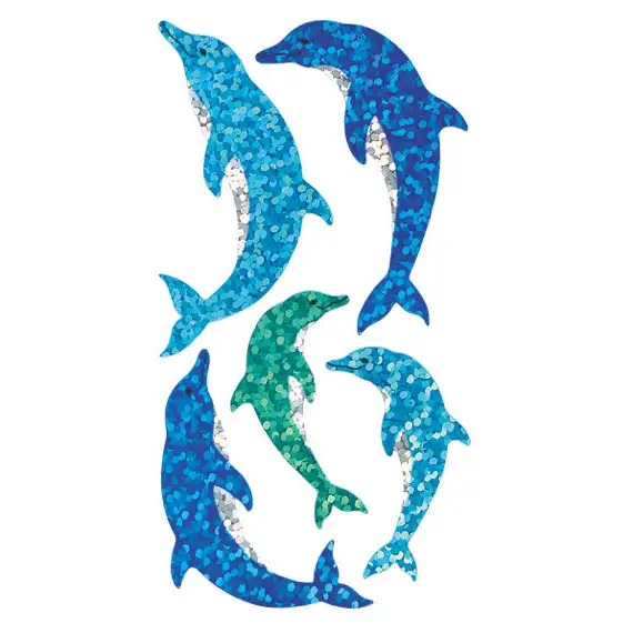 Prismatic Stickers - Sea Life - Dolphins - BS7014