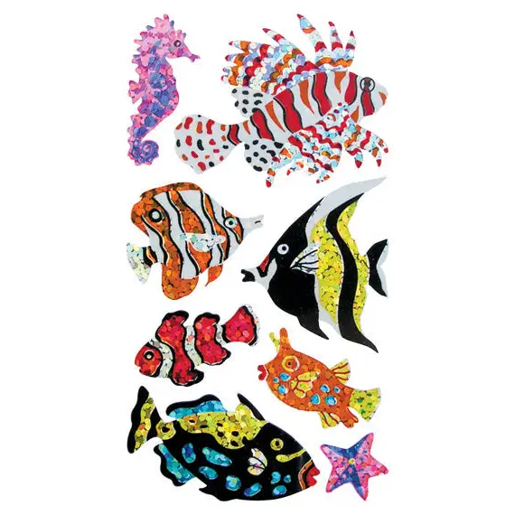 Prismatic Stickers - Sea Life - Salt Water Fish - BS7305