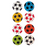 Prismatic Stickers - Sports - MIni Soccer Balls - BS7136