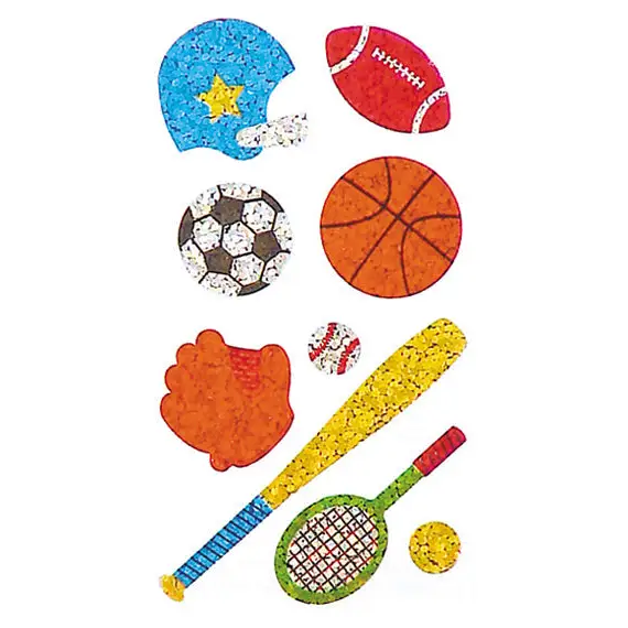 Prismatic Stickers - Sports - Mini Sports - BS7010