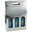 Seta Argento - 3 Bottle Carrier - Silver Embossed 10-5/8 x 3-1/2 x 15    30/cs - Mac Paper Supply