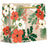 Small Tote - Christmas Flowers - BXST527