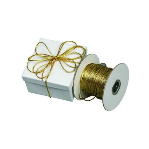 Gold Sheer Organza Ribbon, 7/8x100 Yards