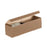 Tawny Textured Rib - 1 Bottle Box (Horizontal) 3-1/2 x 3-1/2 x 13-3/8     25/ctn - Mac Paper Supply