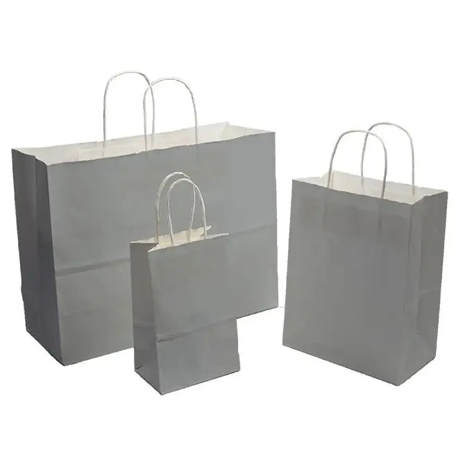 Tinted Kraft Shopping Bags - Mac Paper Supply