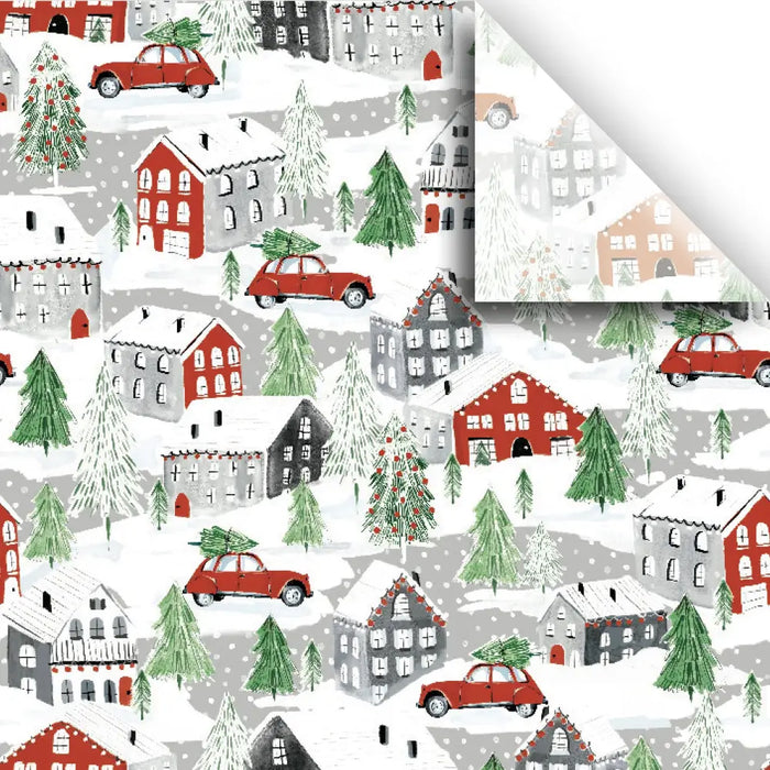 Tissue - Printed - Christmas Town - Retail 6 Pack (24 