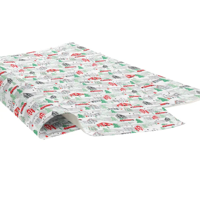Home Town 20 x 30 Christmas Gift Tissue Paper Jillson & Roberts