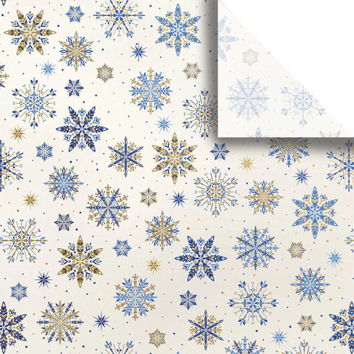 Tissue - Printed - Fancy Flakes - Retail 6 Pack (24 Sheets) 