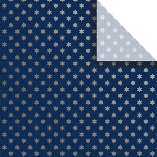 Tissue - Printed - Judaic Stars - Retail 6 Pack (24 Sheets) 