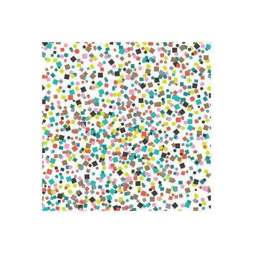 Tissue - Printed - Party Popper White - Mac Paper Supply